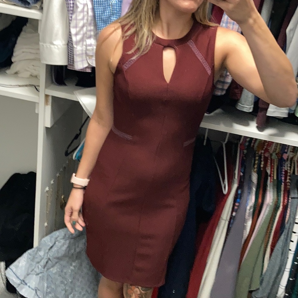 Mystic Maroon Dress